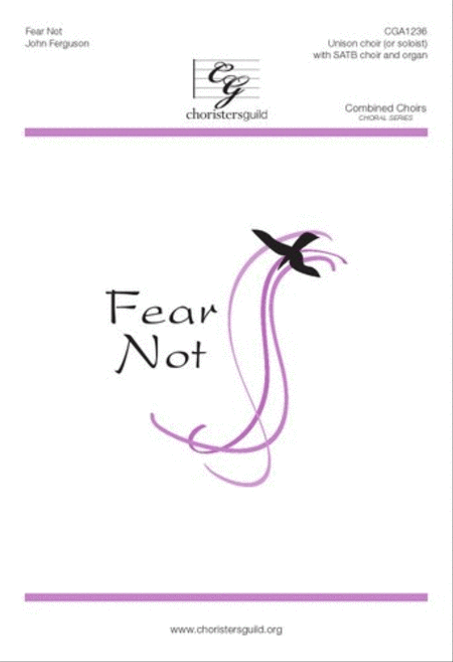 Fear Not Choir scores gallery preview page 1