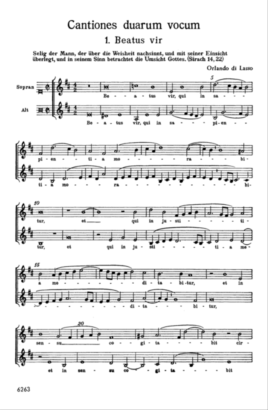 Twelve Canciones duarum vocum Choir scores gallery preview page 4