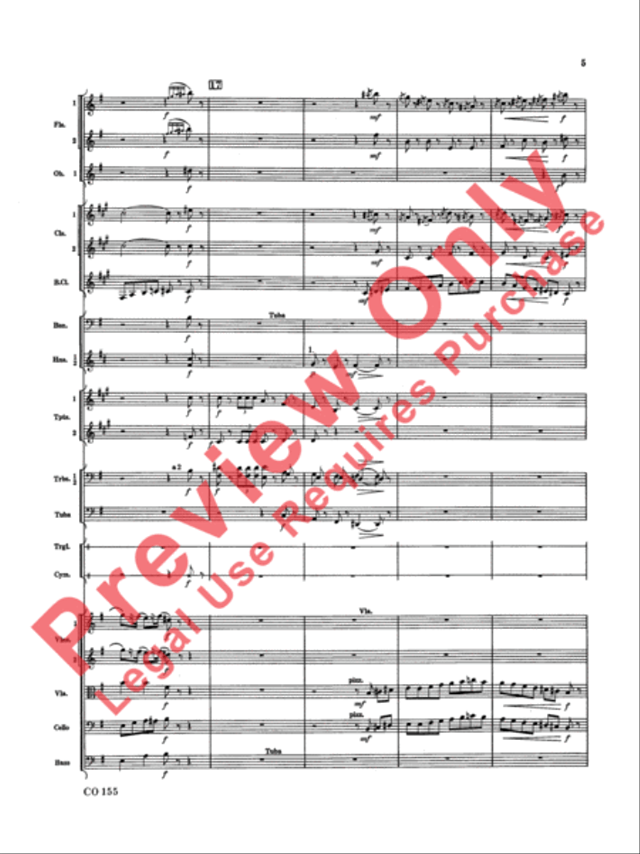 Nutcracker Set 2-march/trepak Full Orchestra scores gallery preview page 6