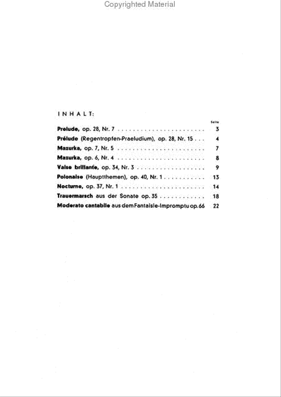 Eine Auswahl der schonsten Melodien Piano Solo scores gallery preview page 3