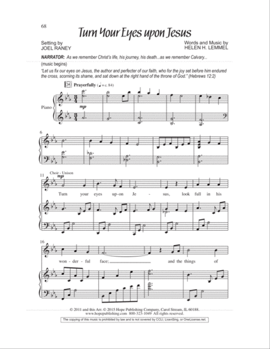 We Remember Calvary (SAB) 3-Part scores gallery preview page 71