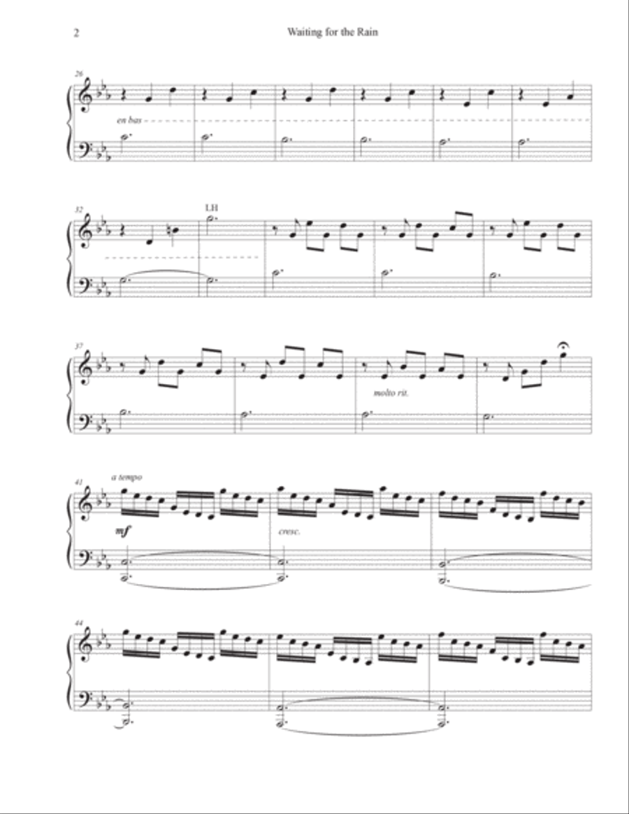 Waiting for the Rain Waiting for the Rain Harp scores gallery preview page 2