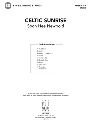 Celtic Sunrise: Score