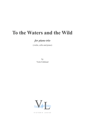 Book cover for To the Waters and the Wild for piano trio