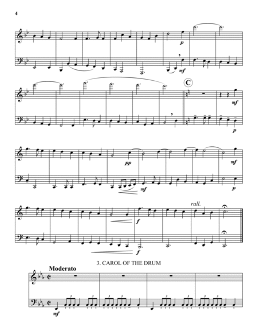 Christmas Duets Flute scores gallery preview page 4