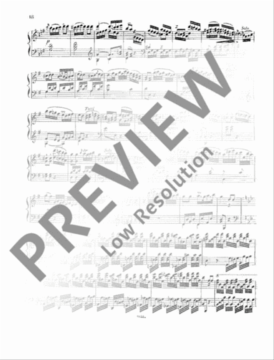 Concerto No. 7 B major Concerto No. 7 B major Flute scores gallery preview page 21