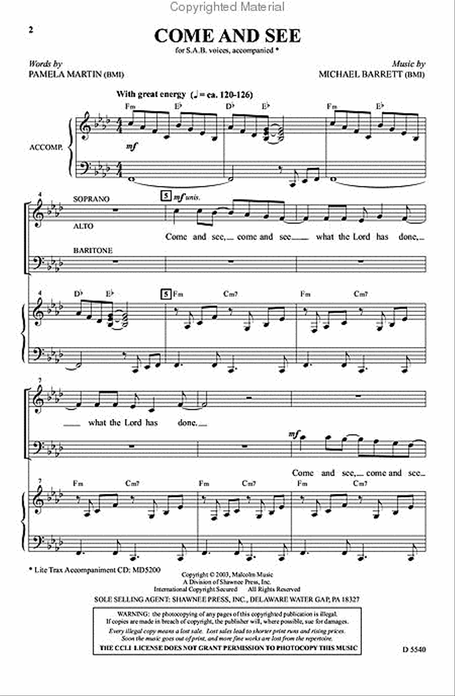 Come and See Come and See SA scores gallery preview page 2