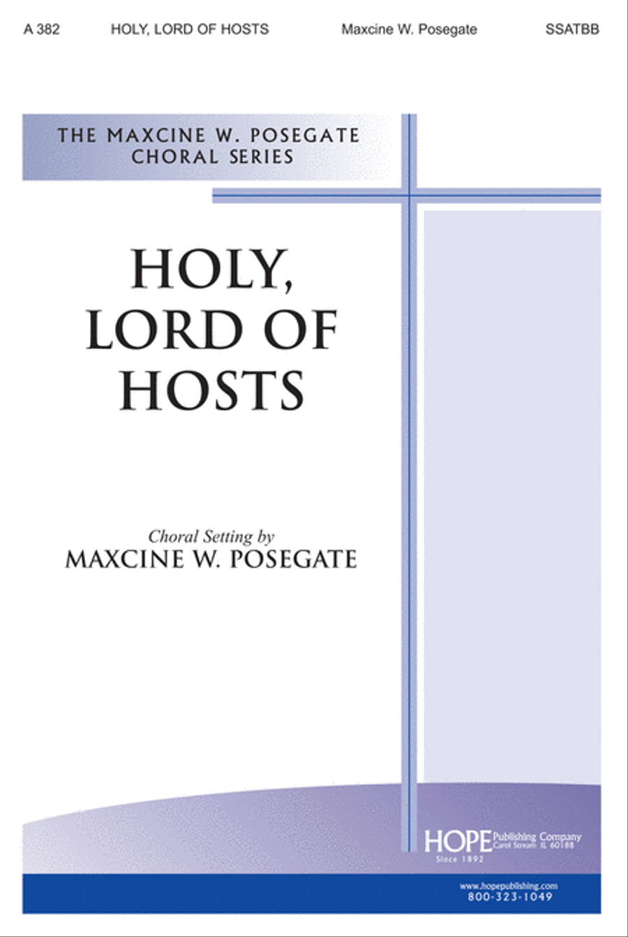Holy, Lord of Hosts 4-Part scores gallery preview page 1