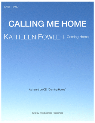 Book cover for Calling Me Home