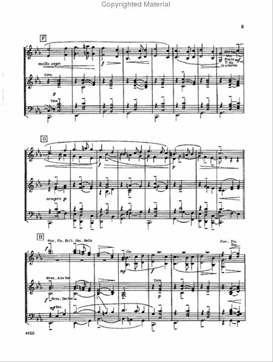 Greensleeves Concert Band scores gallery preview page 5