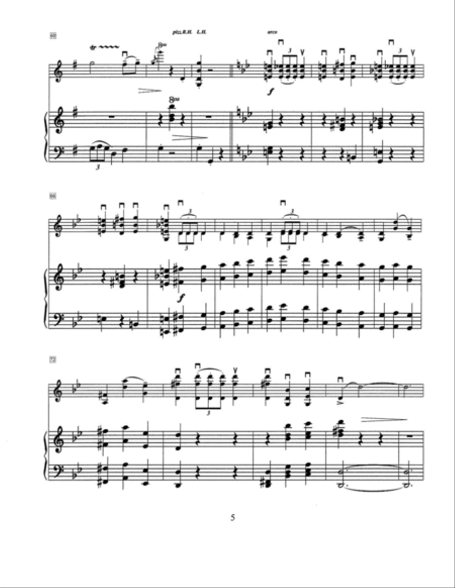 AMBIENTE DE TABERNA for violin and piano Violin Solo scores gallery preview page 6