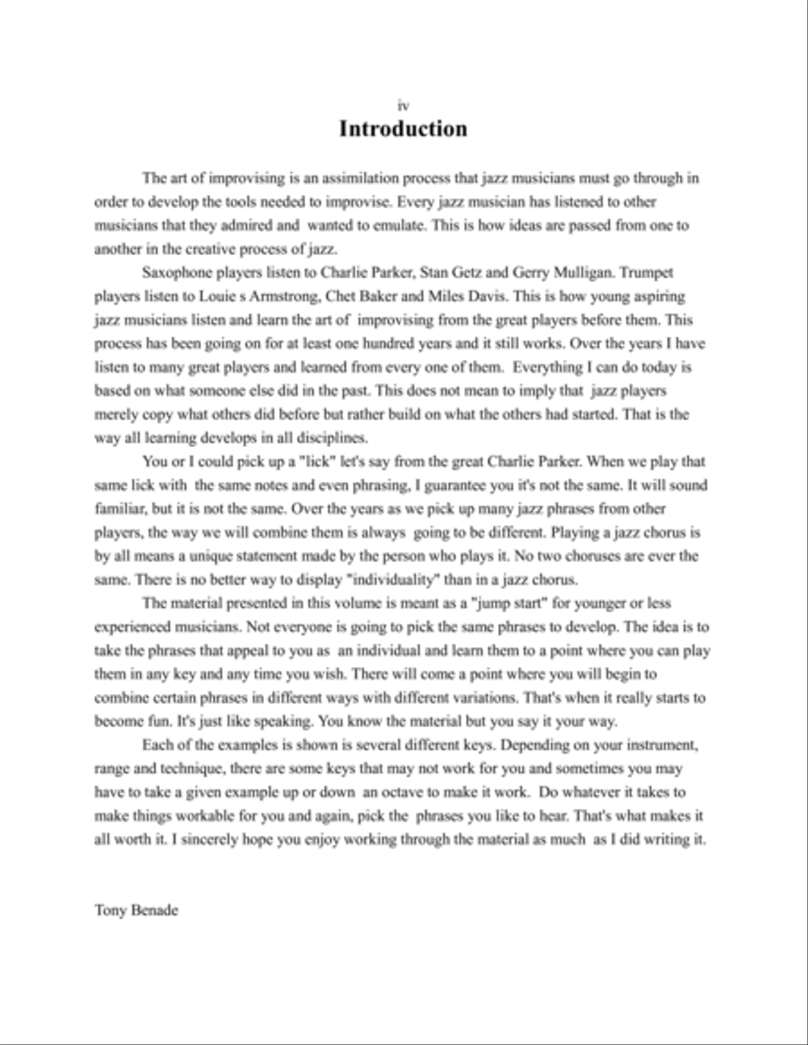 Jazz Licks at Your Fingertips Large Ensemble scores gallery preview page 5