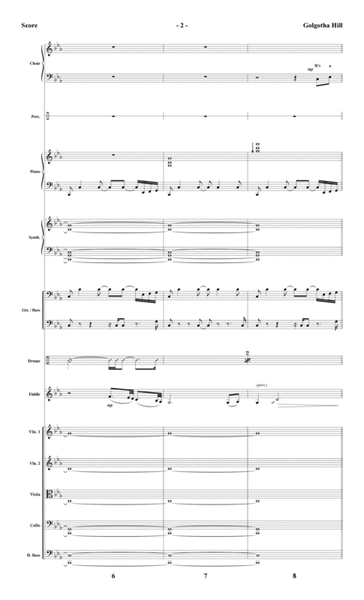 Golgotha Hill (King of Love) (arr. David Angerman) - Full Score