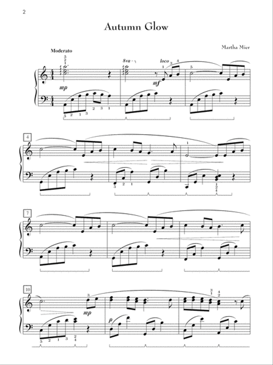 The Best of Martha Mier, Book 3 Piano Solo scores gallery preview page 6