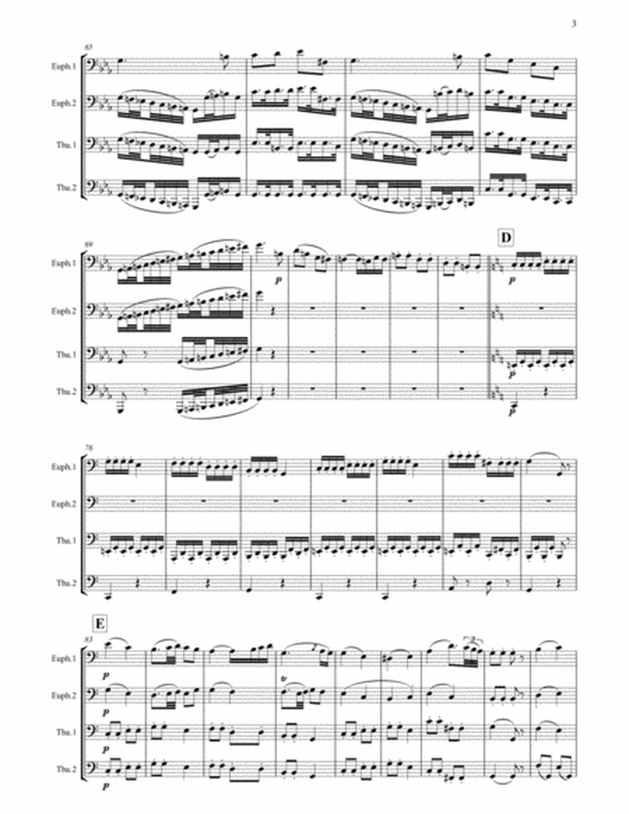 "Surprise" Symphony for Tuba Quartet image number null