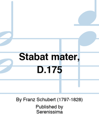 Stabat mater, D.175