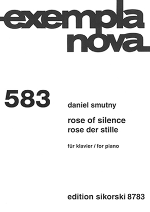 Book cover for Rose of Silence for Piano Solo