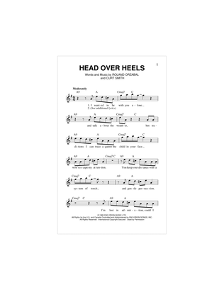 Book cover for Head Over Heels