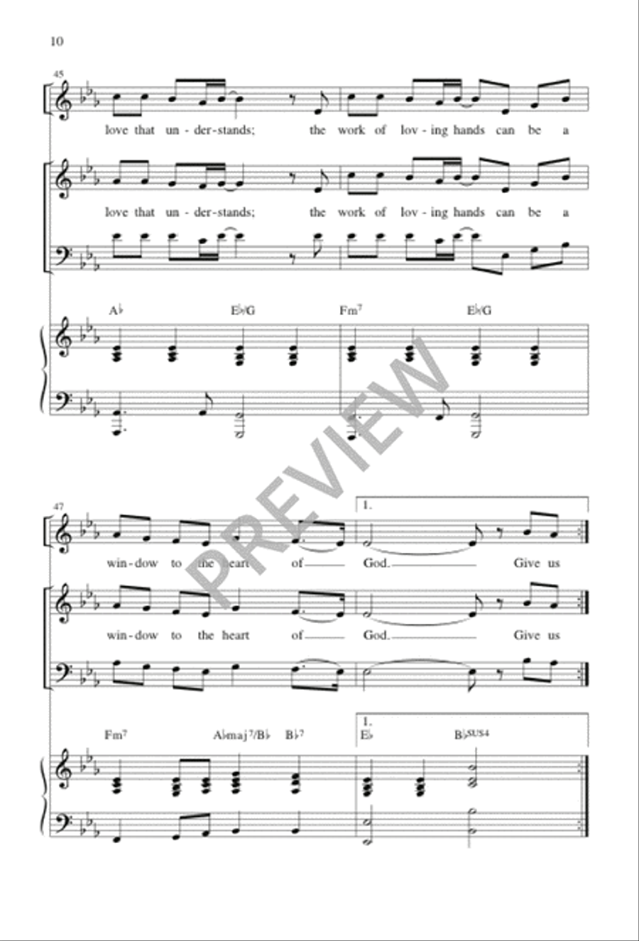 The Heart of God The Heart of God 3-Part scores gallery preview page 10