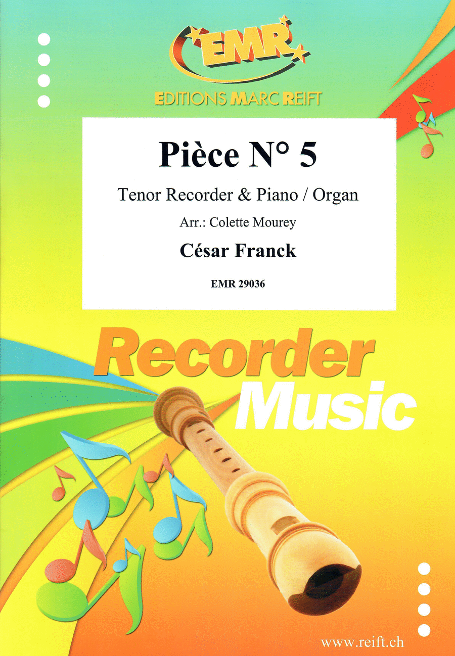 Piece No. 5 Tenor Recorder scores gallery preview page 1