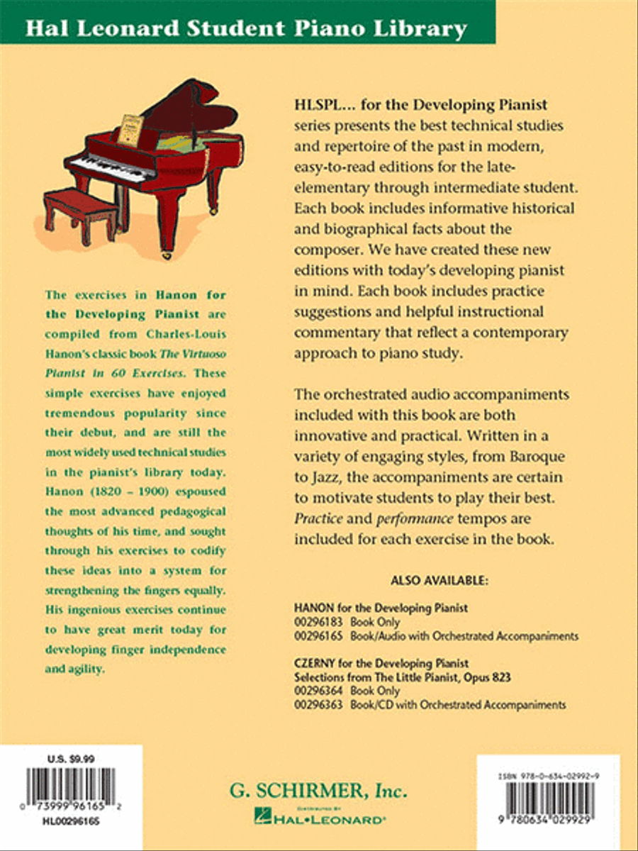 Hanon for the Developing Pianist Piano Method scores gallery preview page 5