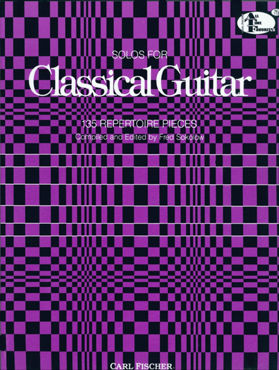 Solos for Classical Guitar Acoustic Guitar scores gallery preview page 1