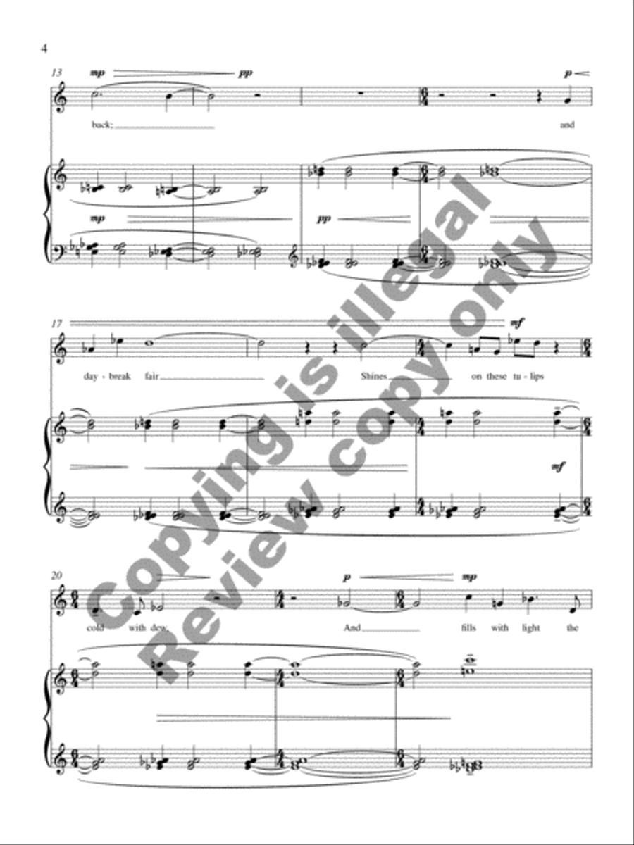 Songs of Enchantment Songs of Enchantment Mezzo-Soprano Voice scores gallery preview page 3