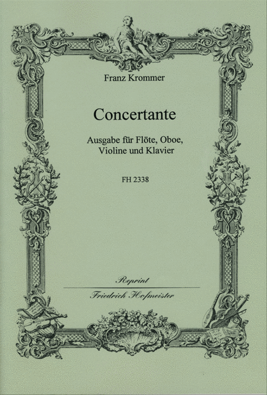 Concertante / Klavierstimme (Spielpartitur) Flute scores gallery preview page 1