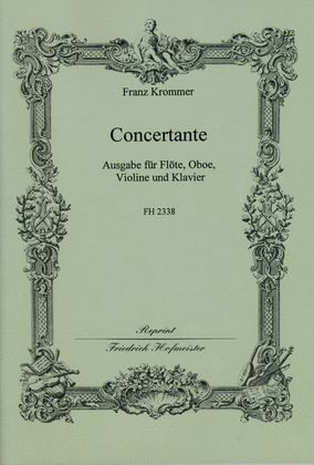 Concertante / Klavierstimme (Spielpartitur)