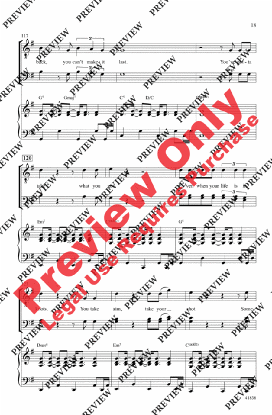 Kinky Boots - SoundTrax CD (CD only) Choir scores gallery preview page 17