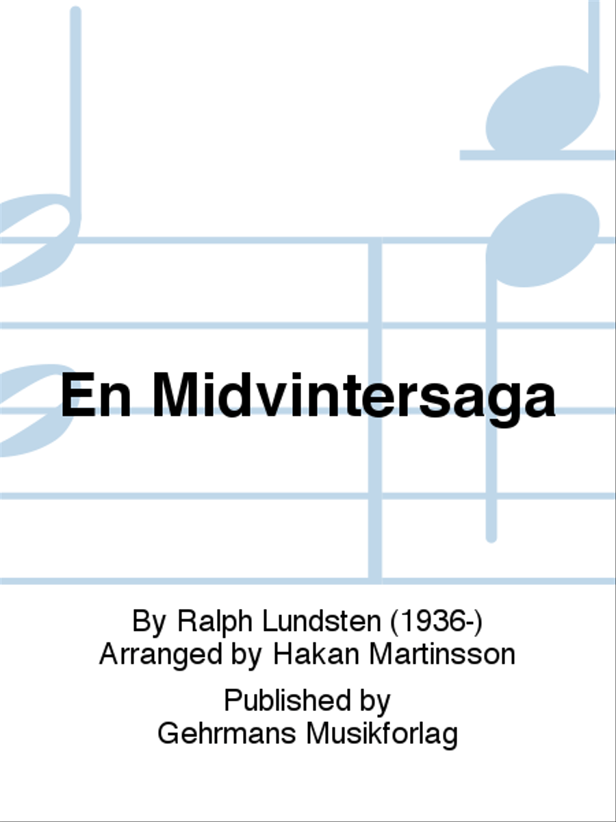 En Midvintersaga Organ Solo scores gallery preview page 1