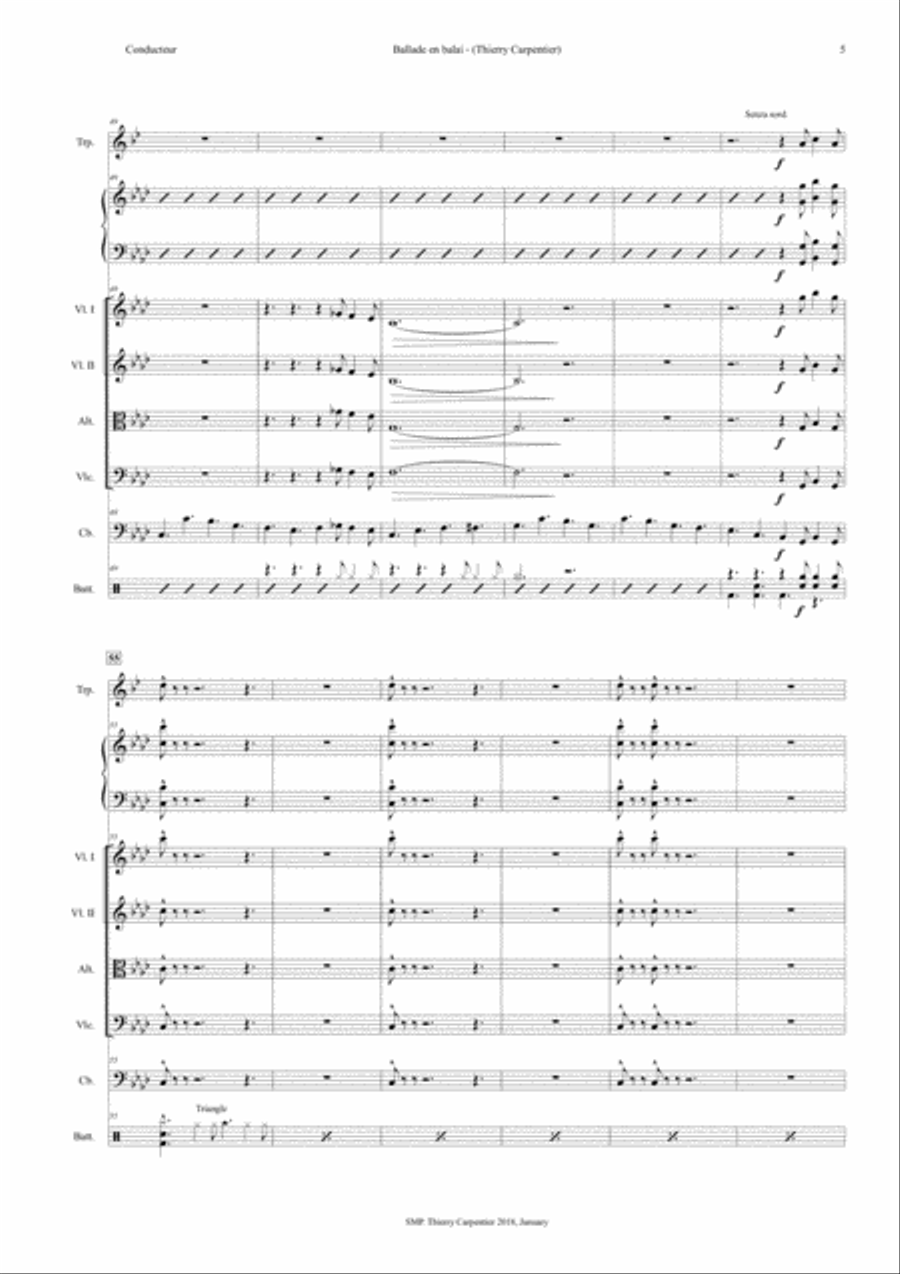 Ballade en Balai (based on musical motifs from 