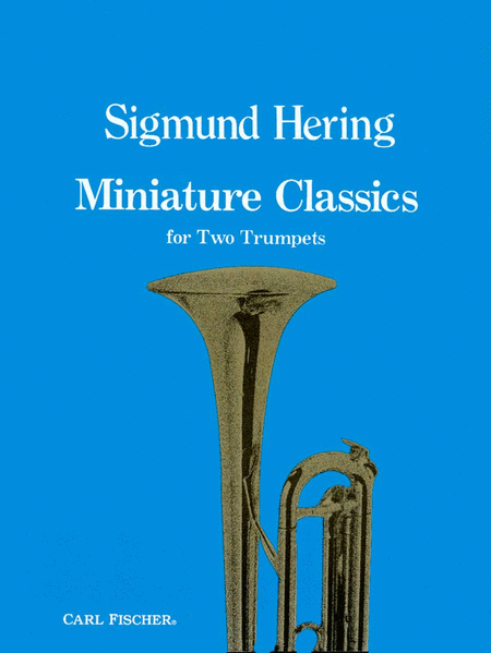 Miniature Clasics by Friedrich Witt Trumpet - Sheet Music