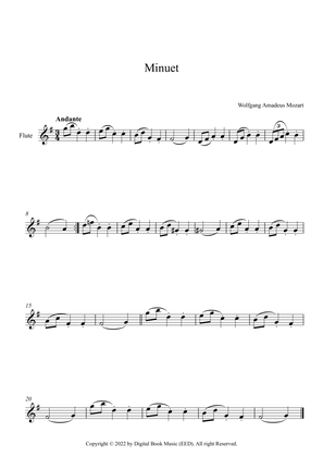 Minuet (In F Major) - Wolfgang Amadeus Mozart (Flute)