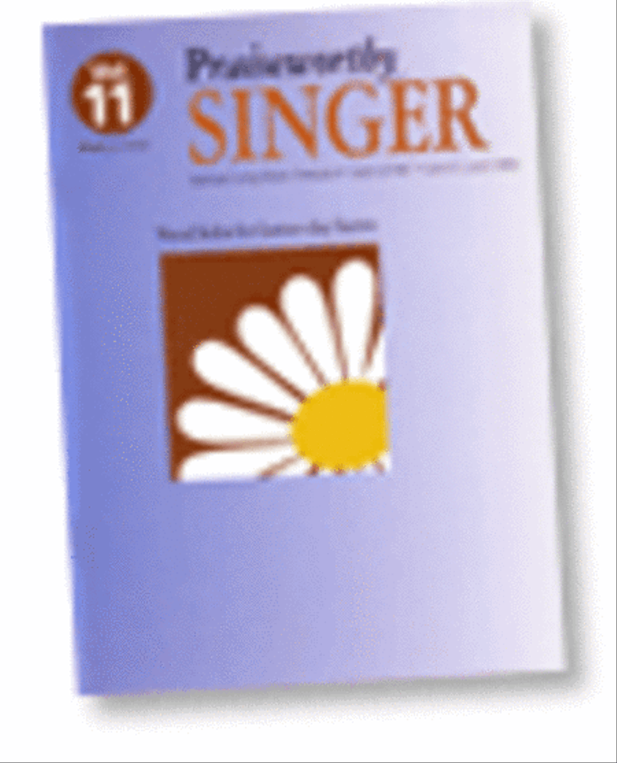 Praiseworthy Singer - Vol. 11 (Learn of Me) Choir scores gallery preview page 1