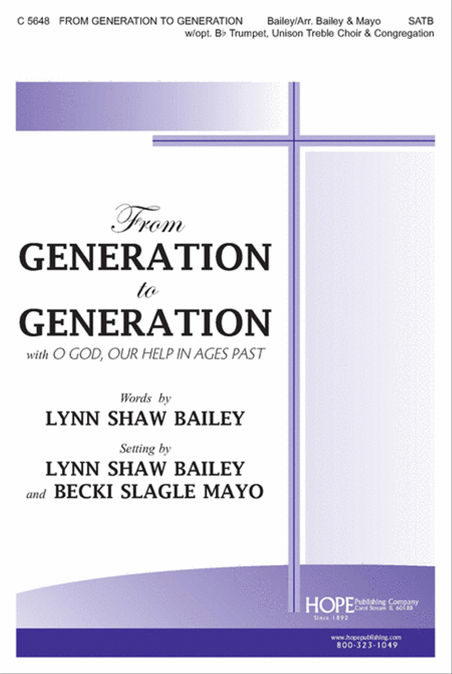 From Generation to Generation 4-Part scores gallery preview page 1