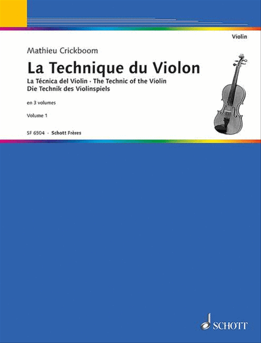 Book cover for The Technique of the Violin