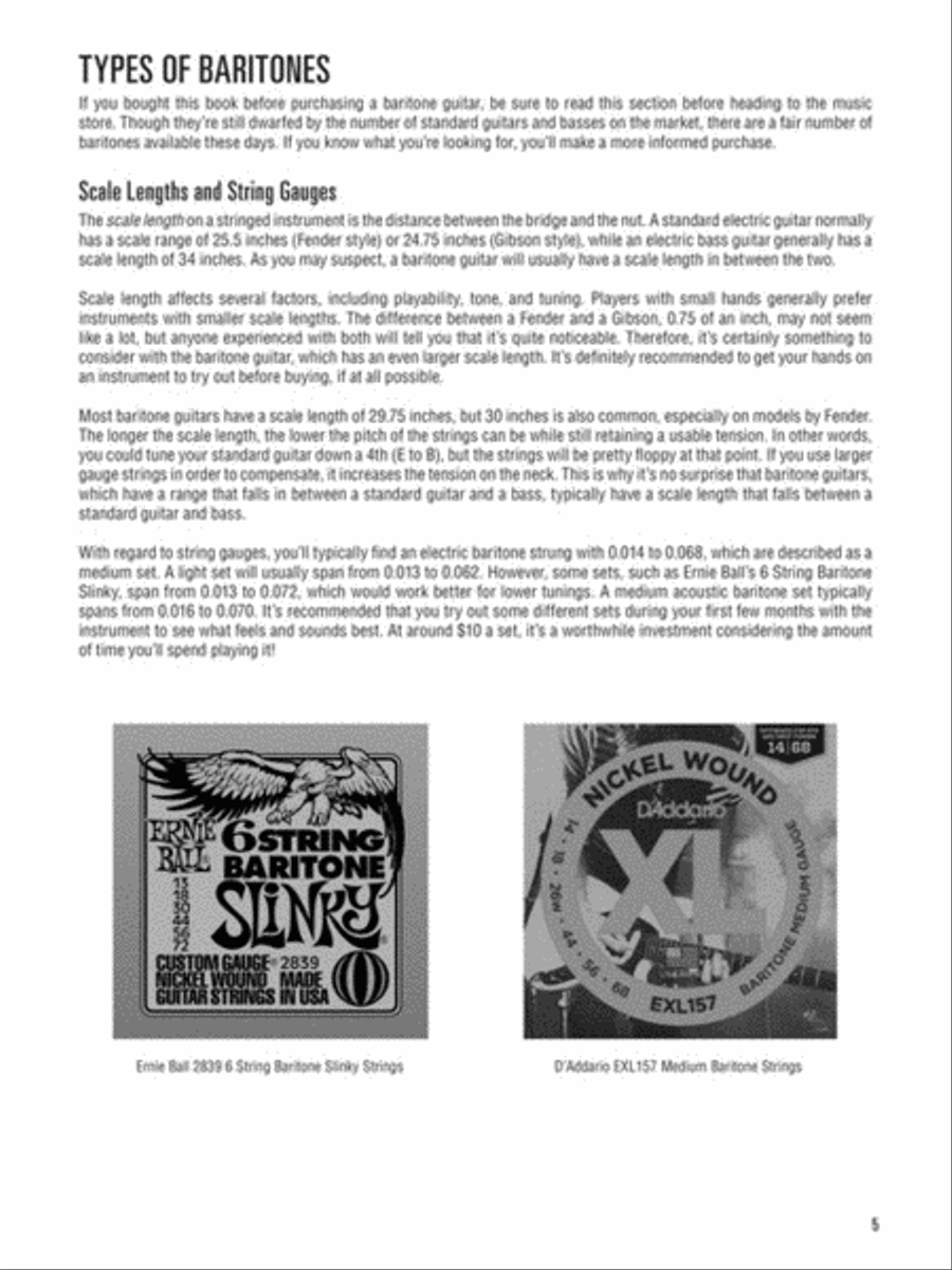 Hal Leonard Baritone Guitar Method Baritone Horn scores gallery preview page 4