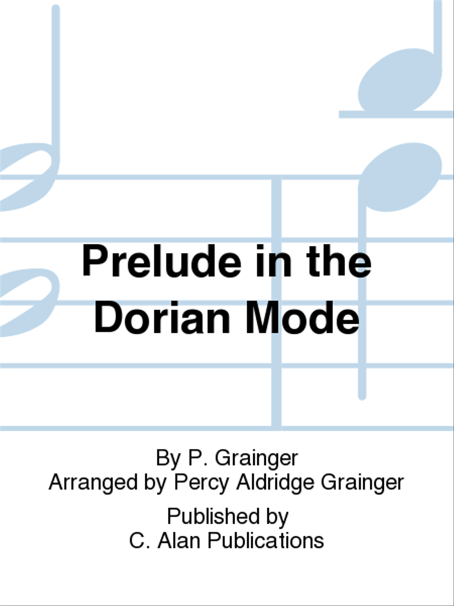 Prelude in the Dorian Mode Concert Band scores gallery preview page 1