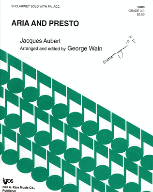Book cover for Aria and Presto