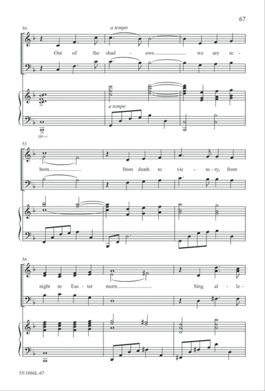 Out of the Shadows 3-Part scores gallery preview page 67