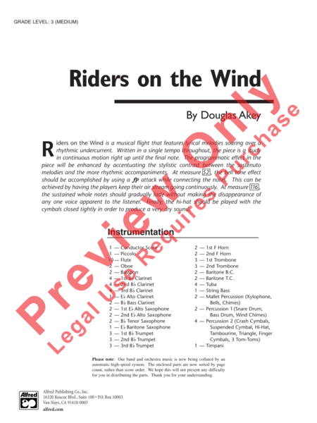 Riders on the Wind