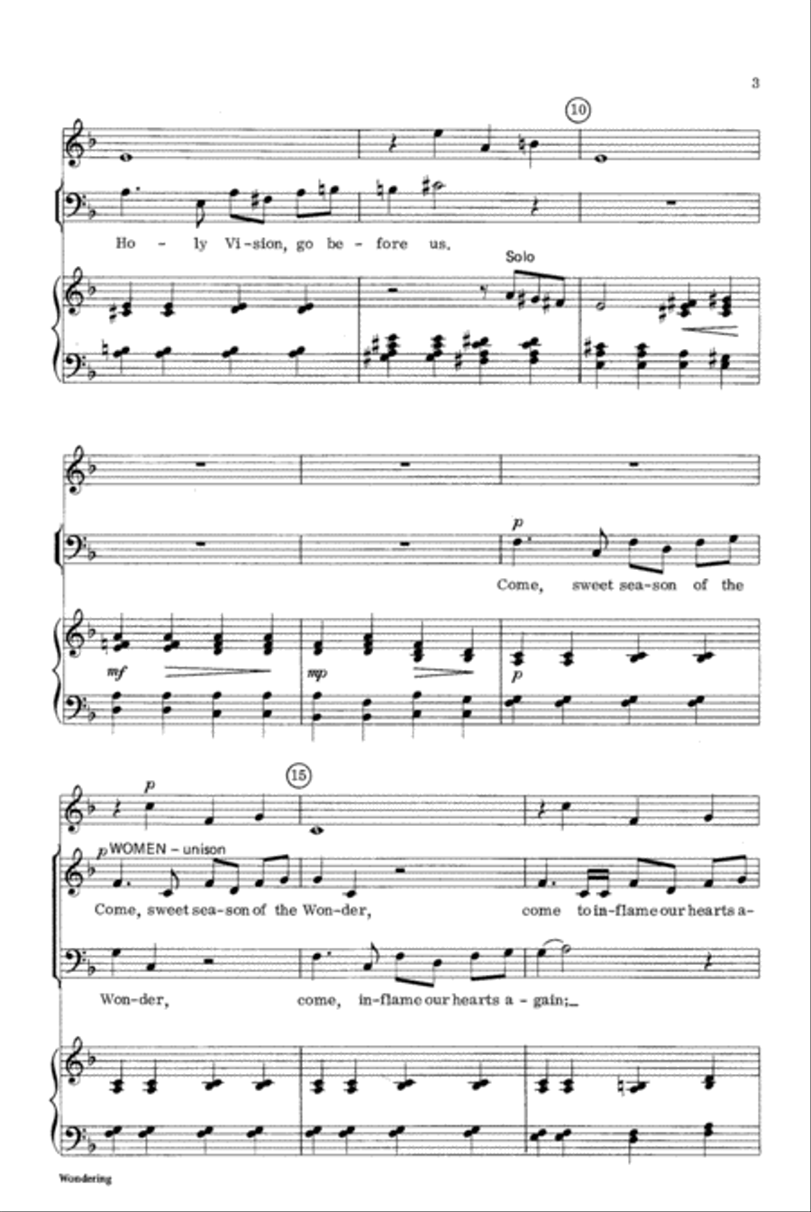 Wondering 2-Part scores gallery preview page 3