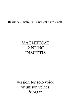 Magnificat & Nunc Dimittis (Solo/unison version)