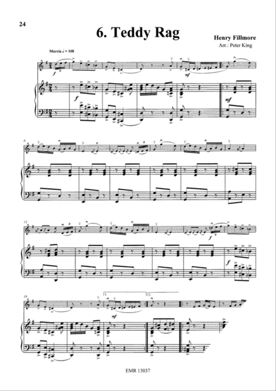15 Rags Violin Solo scores gallery preview page 8