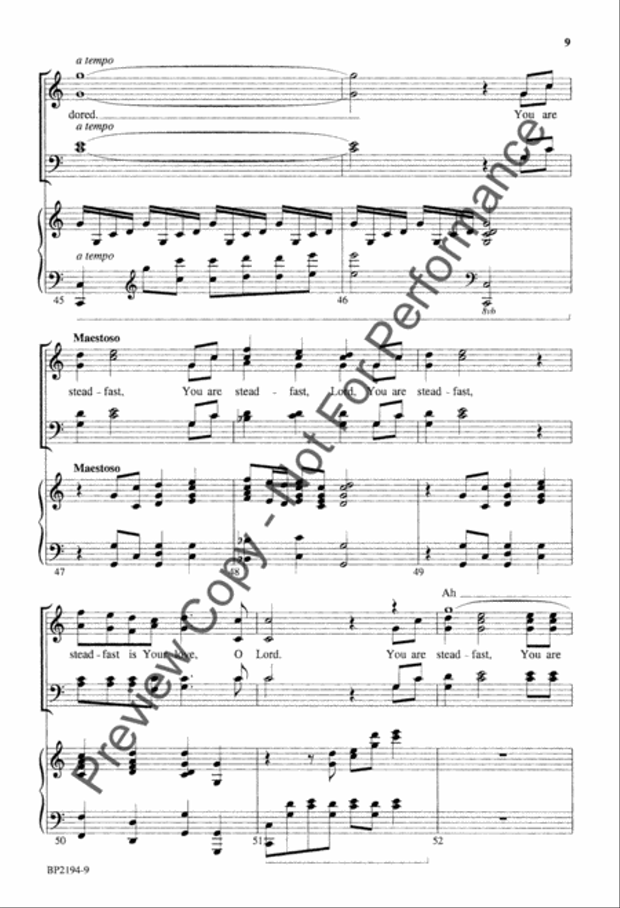 Steadfast 4-Part scores gallery preview page 10