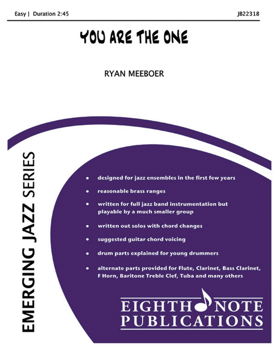 You are the One Jazz Ensemble scores gallery preview page 1