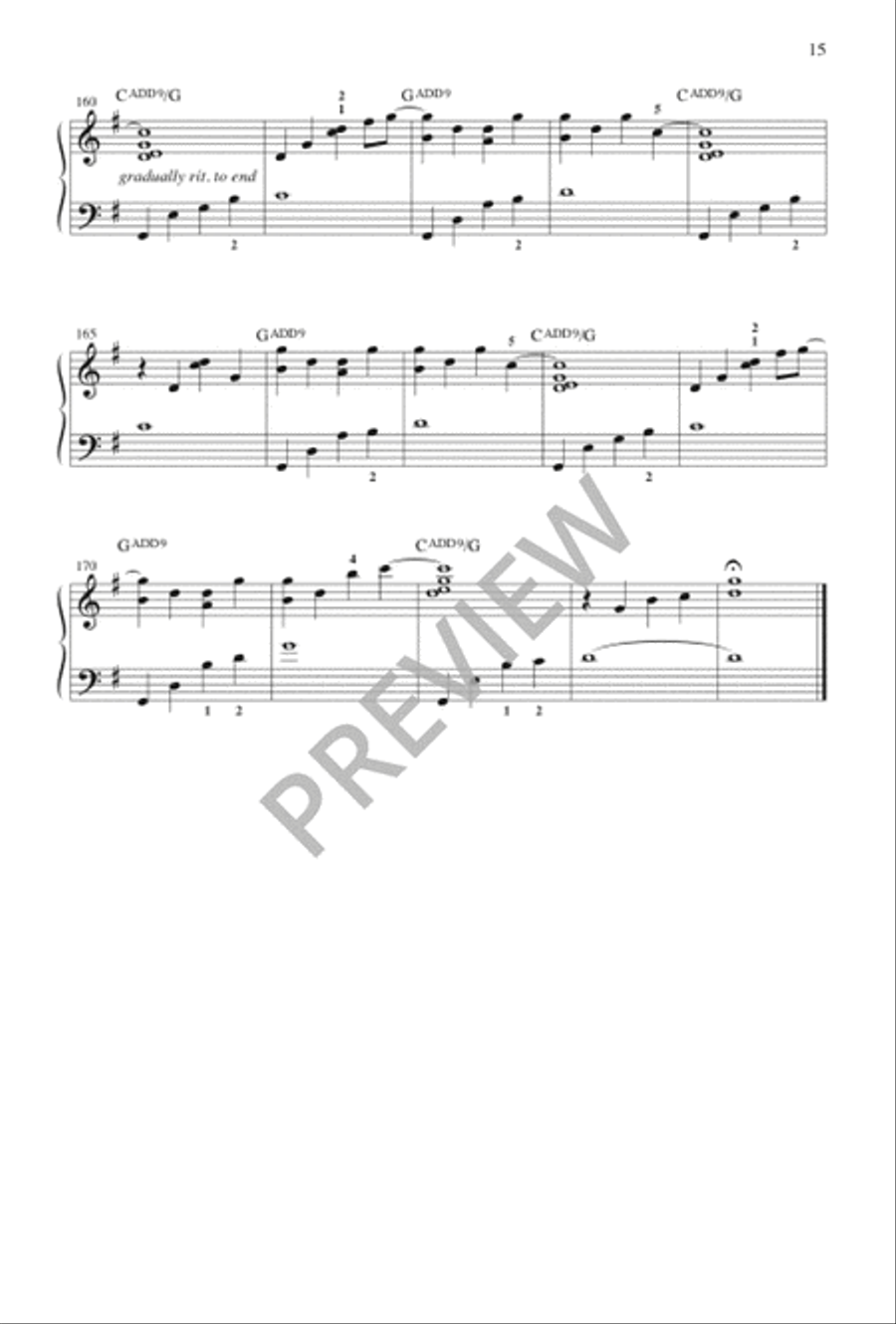 I'll Walk by Your Side I'll Walk by Your Side 4-Part scores gallery preview page 16