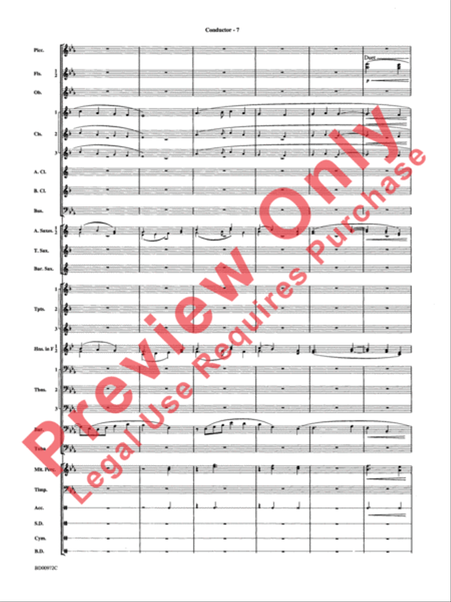In the Bleak Midwinter In the Bleak Midwinter Concert Band scores gallery preview page 9