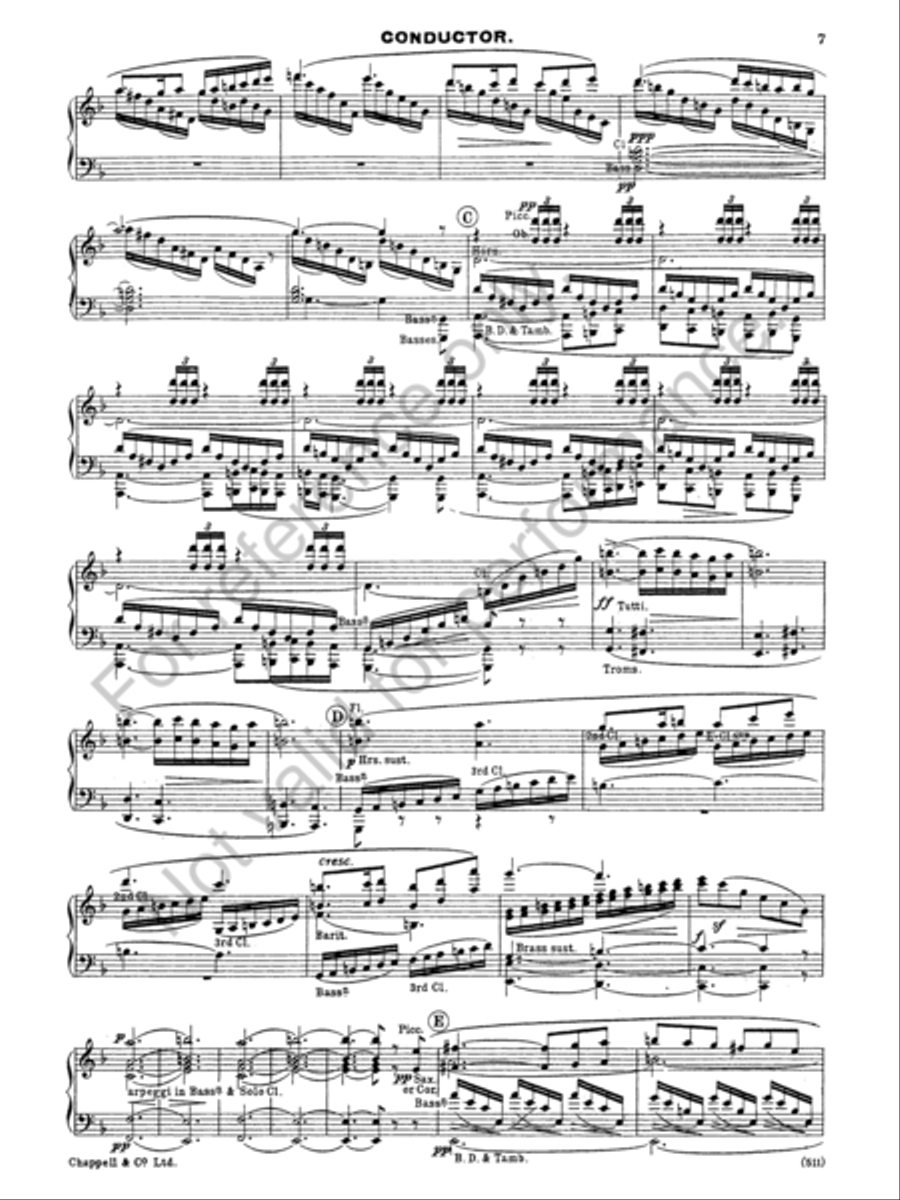 Africaine Concert Band scores gallery preview page 9
